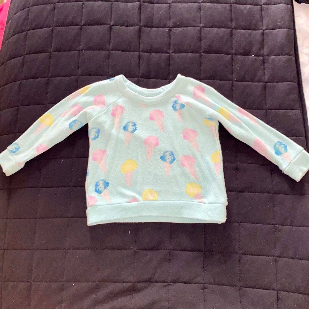 GIRLS CHASER ICE CREAM SWEATER - 2T